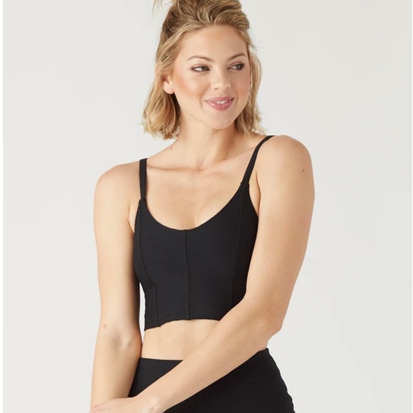 🔥 SALE Glyder Charge Bra in Black Size XS NWT - Picture 1 of 5